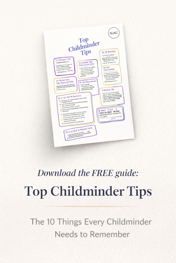 10 tips for childminders