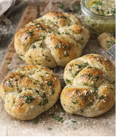 Garlic Herby Friendship Know bread