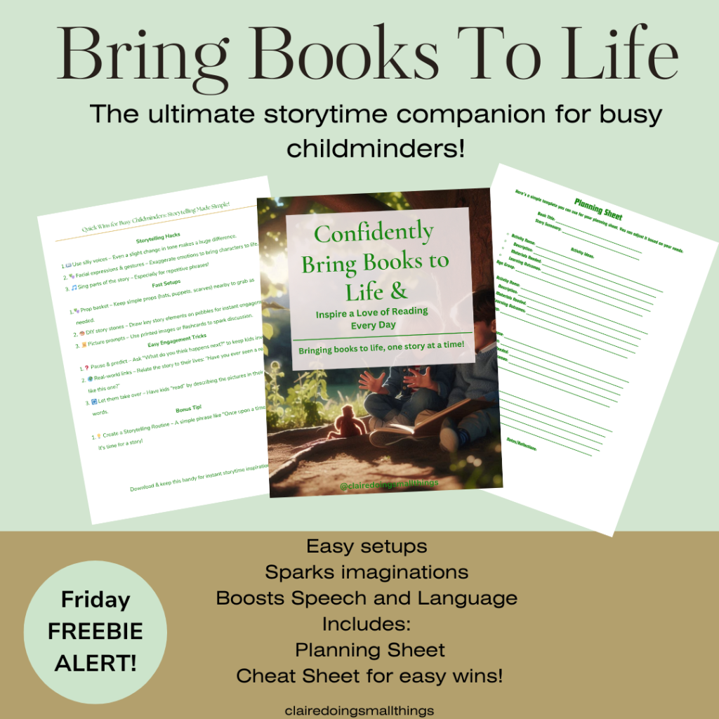 Free reources childminder books